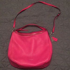 Hot pink 100% authentic coach bag